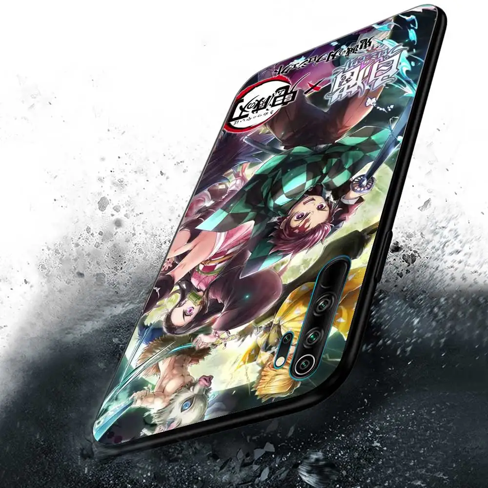 

Silicone Phone Case For Xiaomi Redmi Note 9 9S 8T 8 Pro 8A 7 7A 9A 9C 9i 6 6A Soft TPU Back Cover Coque Funda Demon Slayer Shell