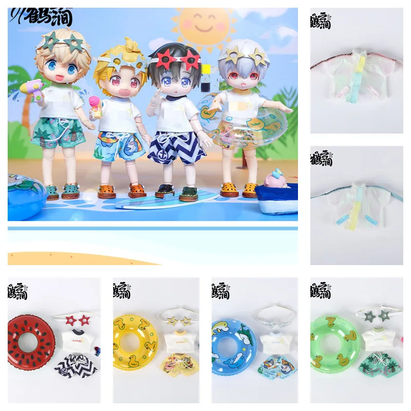 

Ob11 детская одежда, пляжный костюм, Пляжные штаны, купальник, Молли, детская одежда, 12 баллов, гбг вегетарианское тело