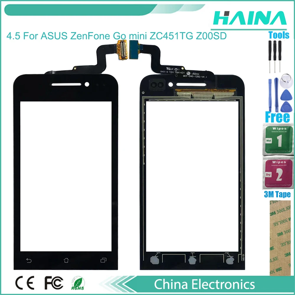 

4.0 inch Phone Touch Screen Sensor For Asus Zenfone 4 (A400CG) New Digitizer Touch Screen Panel Sensor Lens Glass Replacement