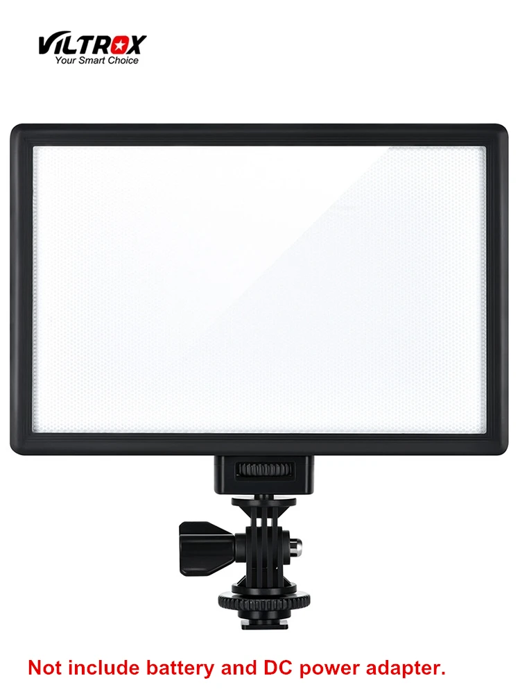 

Viltrox L116T LED Video Light Ultra thin LCD Bi-Color & Dimmable DSLR Studio LED Light Lamp Panel for Camera DV Camcorder