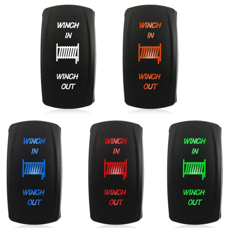 1 шт. пользовательский дизайн клавишного переключателя 5 контактов лазерная