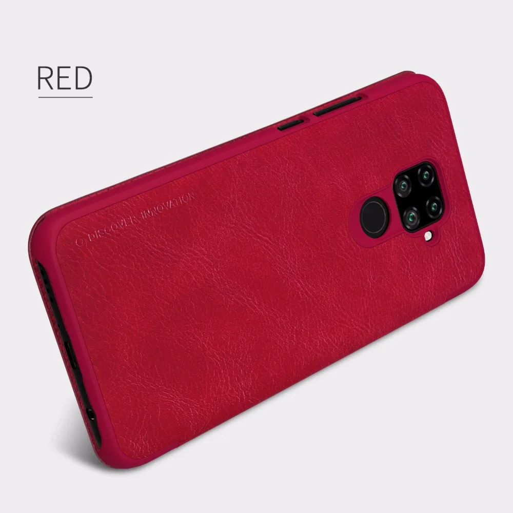 Кожаный чехол для huawei Nova 5i Pro Nillkin QIN, защитный флип-чехол, чехол-бумажник для huawei Nova 5i Pro