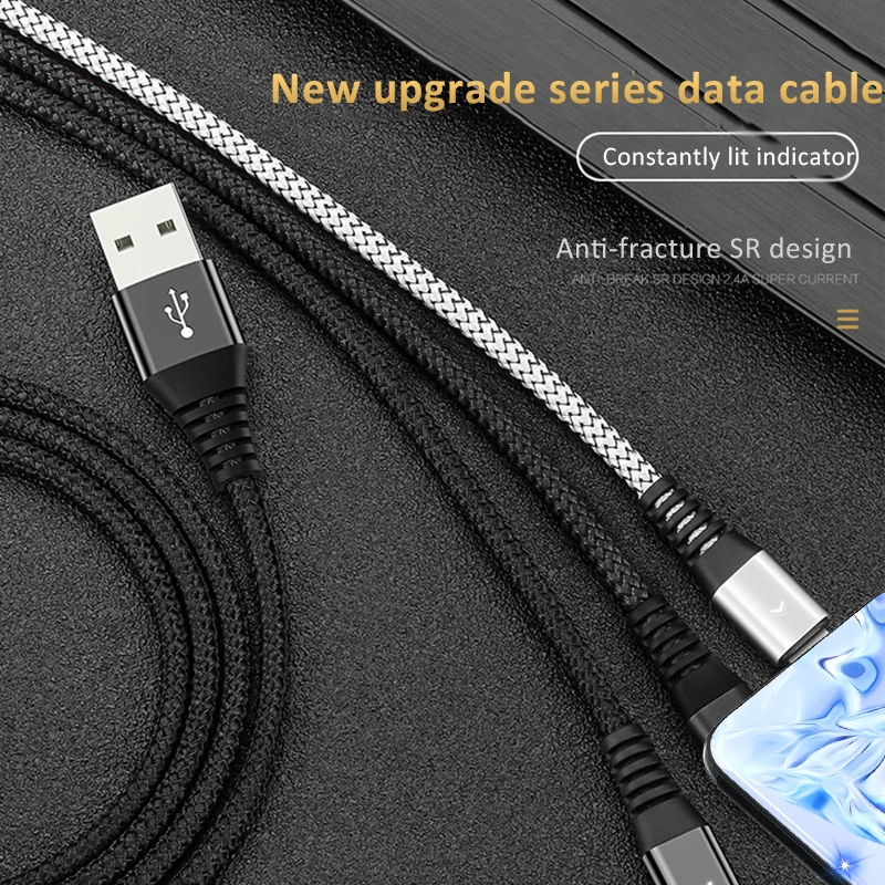 ! Кабель USB ACCEZZ 8 Pin для iphone 11 12 XS XR X 7 6 6S iPad Air 1 2 короткий зарядный кабель|Кабели
