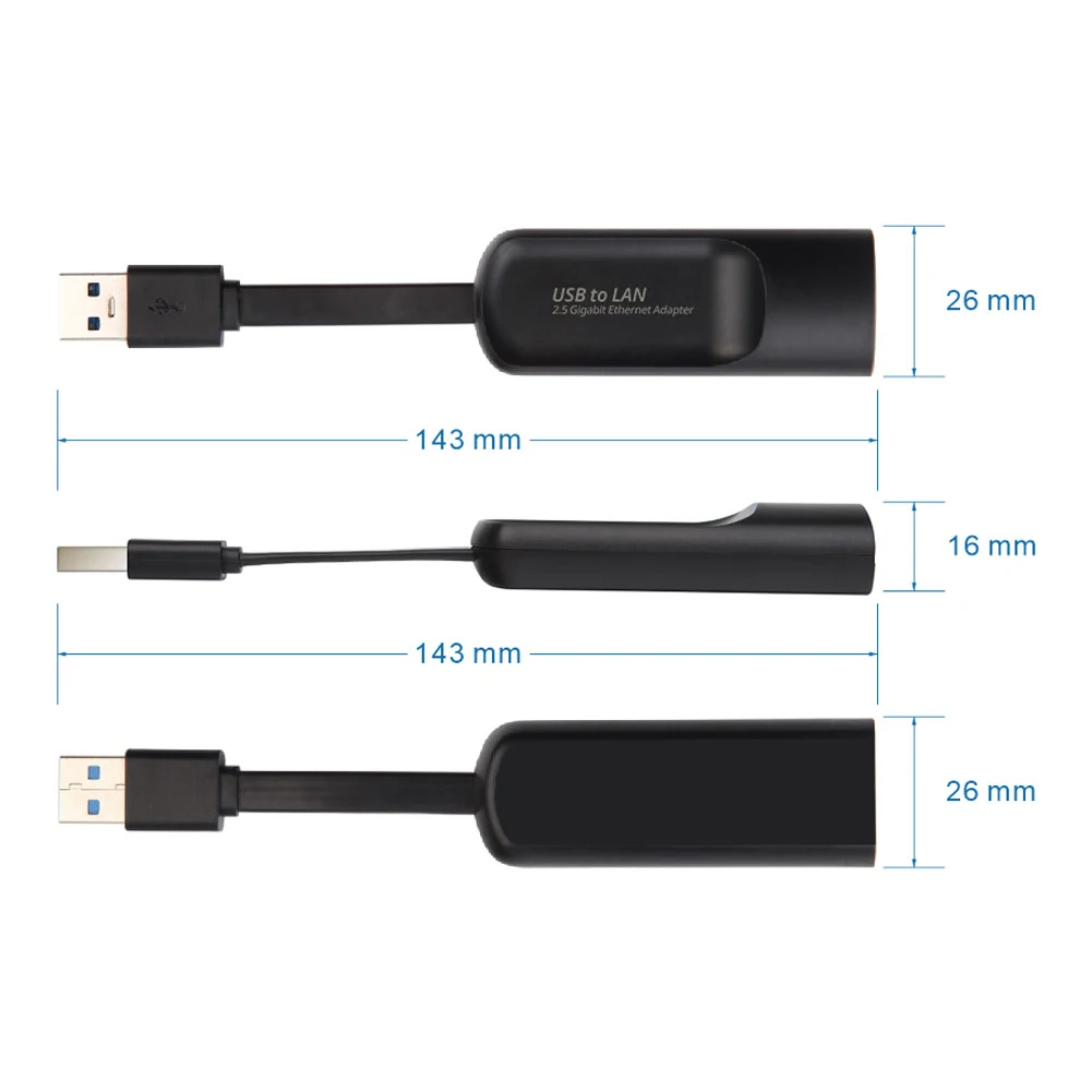 2500mbps 2 5g external wired network card usb3 0type c to rj45 ethernet lan adapter converter for macbook computer pc network free global shipping