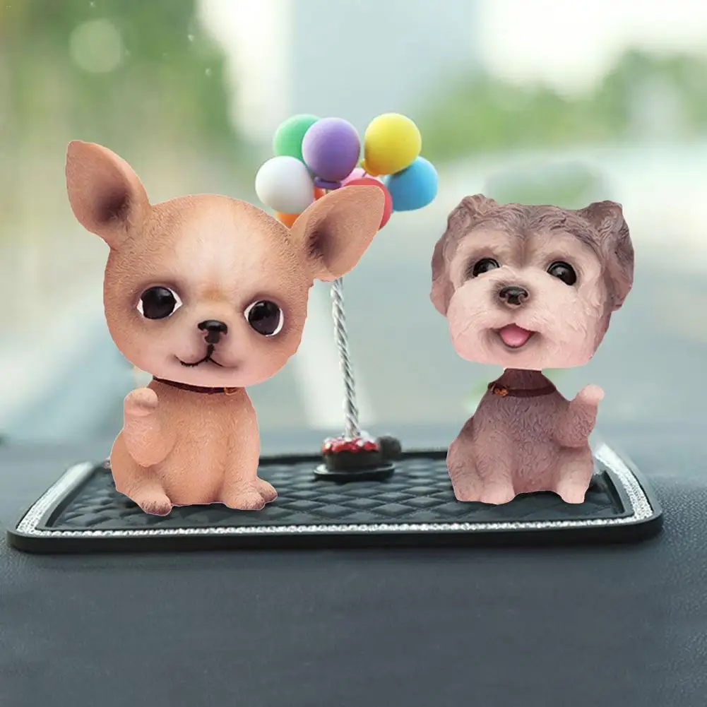 Украшения для интерьера автомобиля милая креативная собака украшения кукол -
