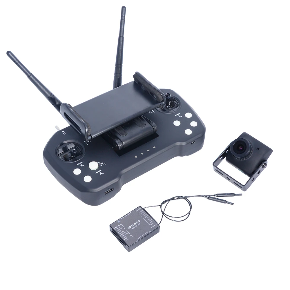 

Skydroid T12 Remote Control Three-Body Camera 20km Digital Map Transmission w/ R12 Receiver 4 in 1 For Plant Protection Machine