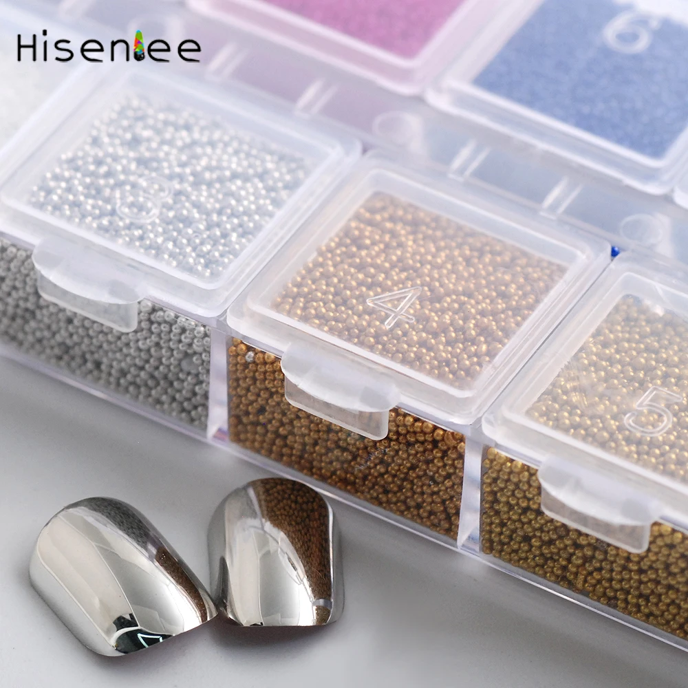 Высококачественные модные микросферы маленькие икры эльфа Хрустальные