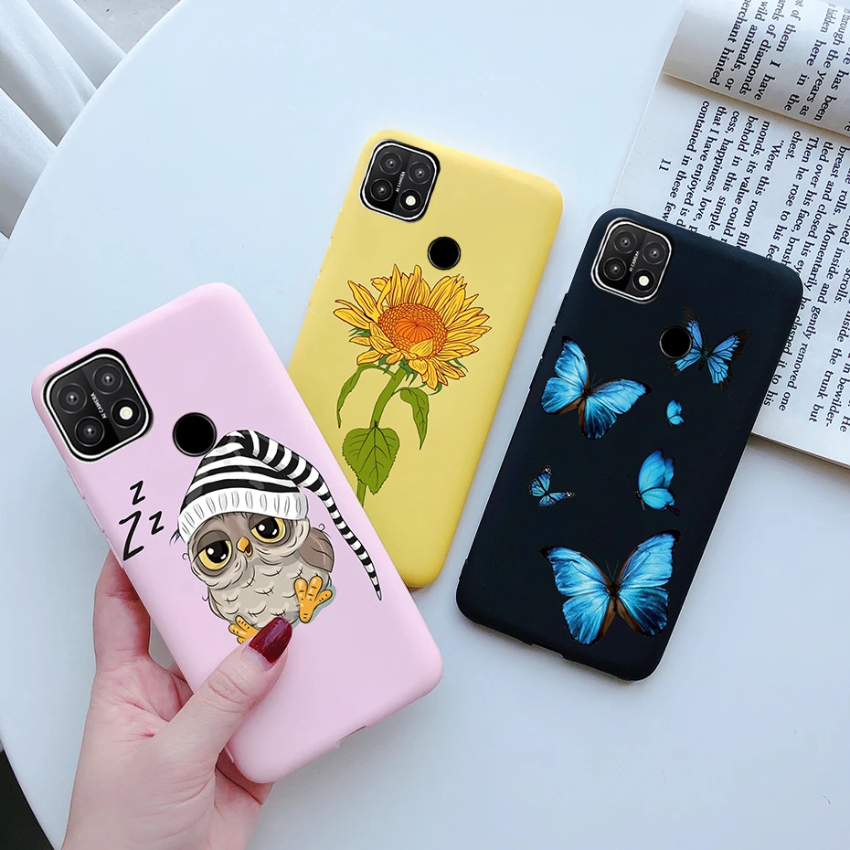 Для OPPO A15 A15S A35 A 15 S A 35 чехол для телефона силиконовый мягкий ТПУ  чехол бампер задняя крышка Бабочка девушка для OPPOA15 Coques CPH2185 |  AliExpress