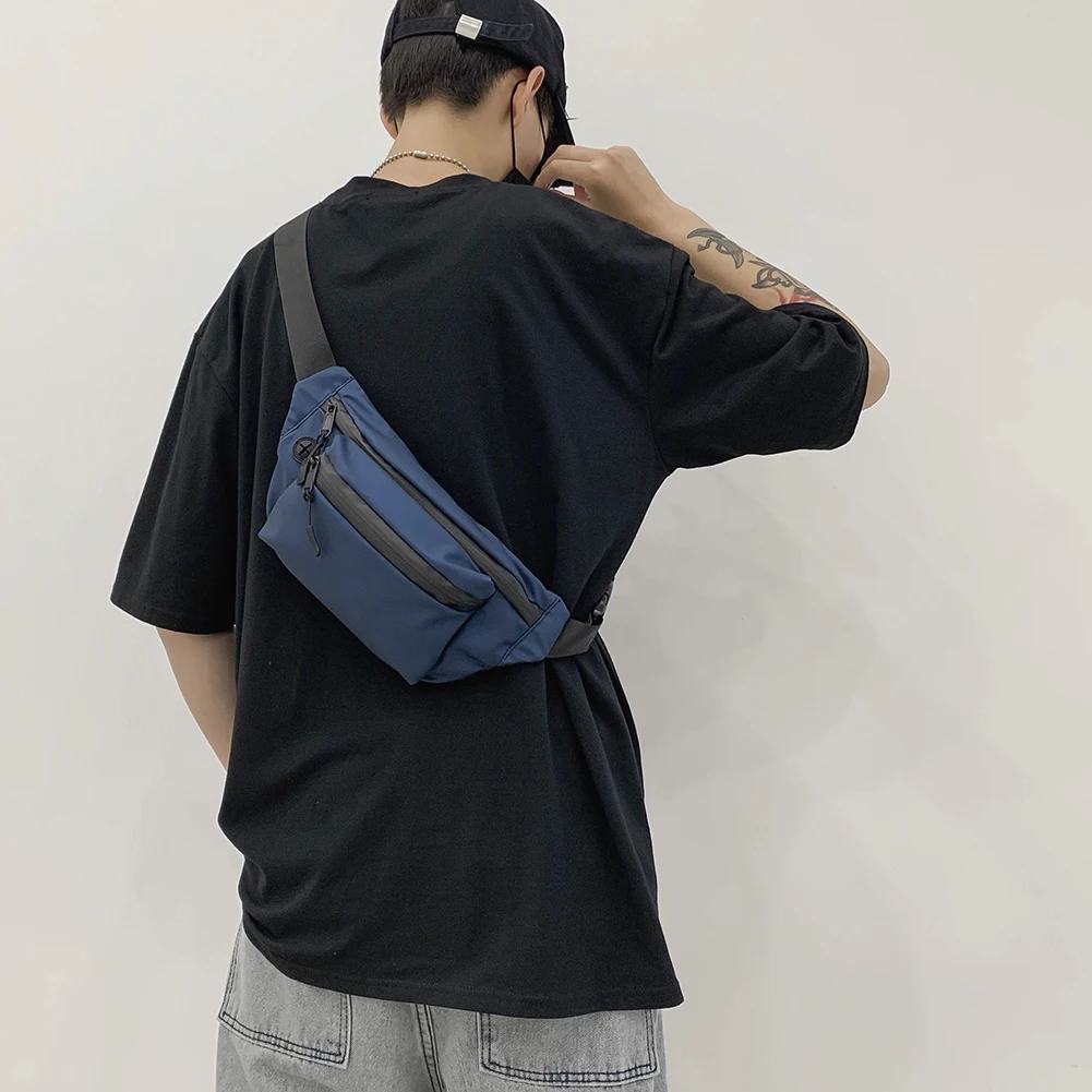 Водонепроницаемая Женская поясная сумка модная нагрудная уличные сумки через