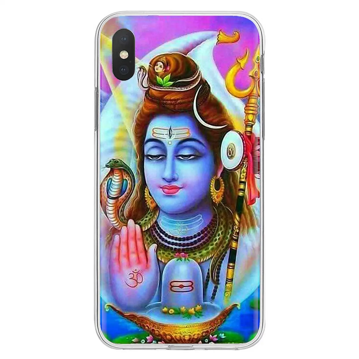 Гладкий Чехол из силикона чехол Индия Индийский Бог Шива езда нанди для huawei G7 G8 P7