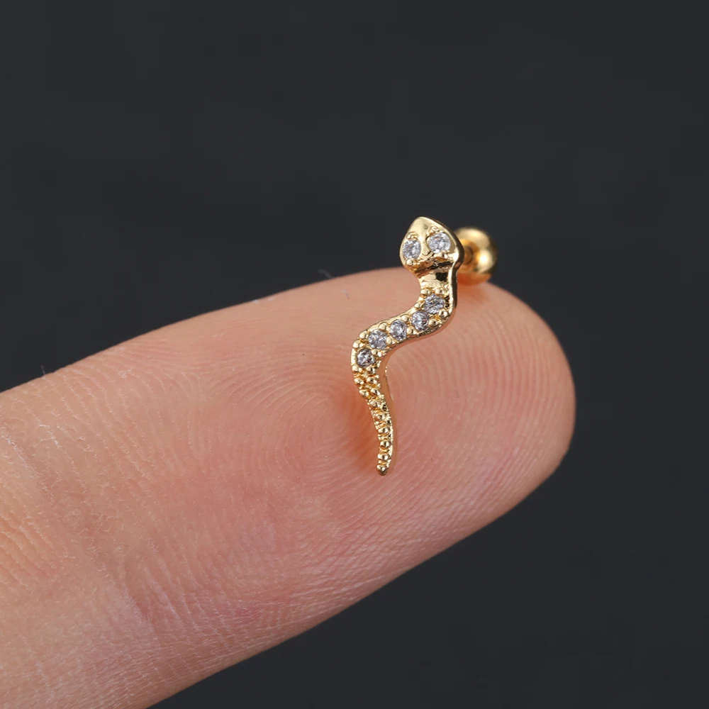 Серьги-гвоздики из нержавеющей стали ювелирное изделие винт задняя часть