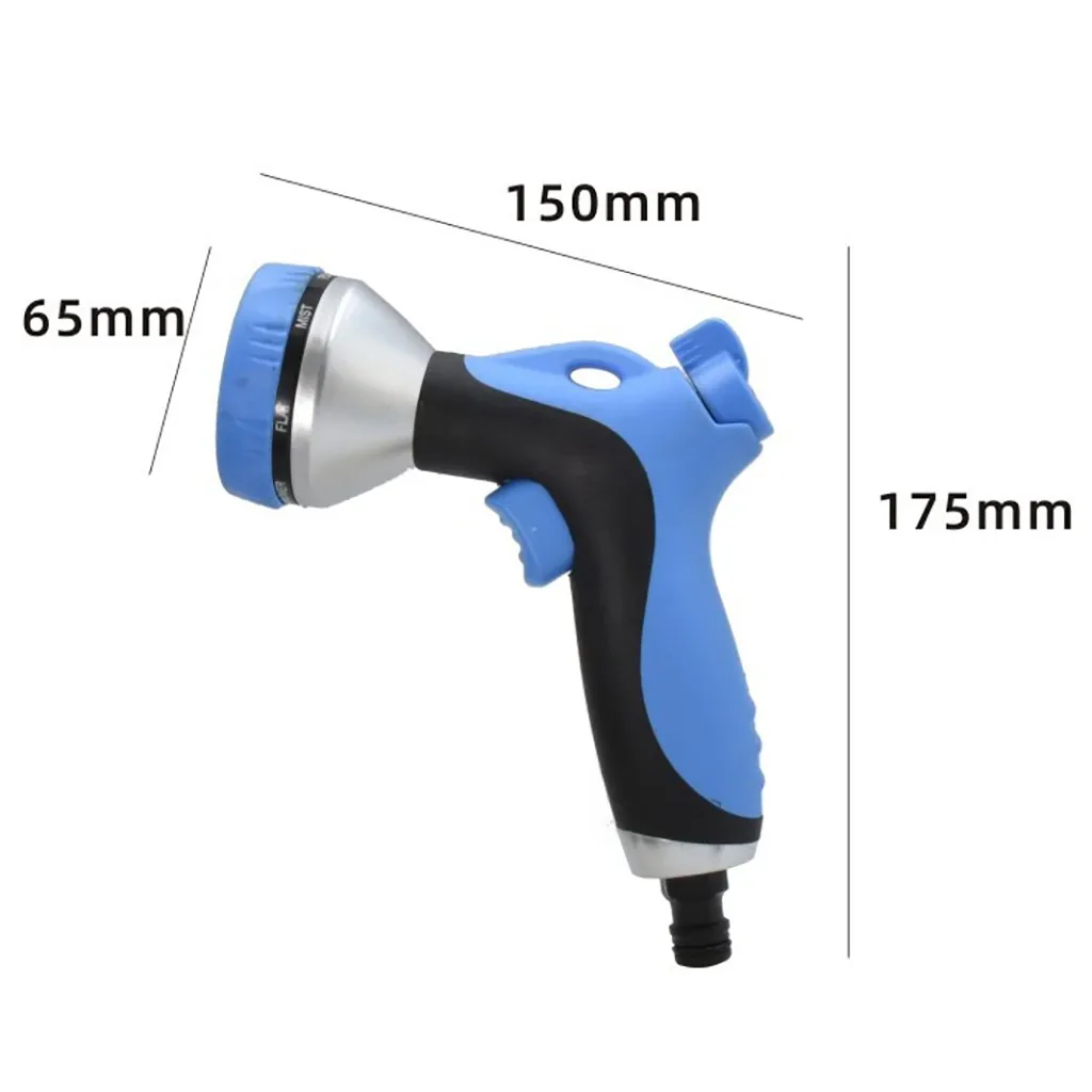 

8 Pattern Garden Water Gun Hose Nozzle Mutifunctional Household Car Washing Yard Water Sprayer Pipe Tube Nozzle Sprinkle Tools