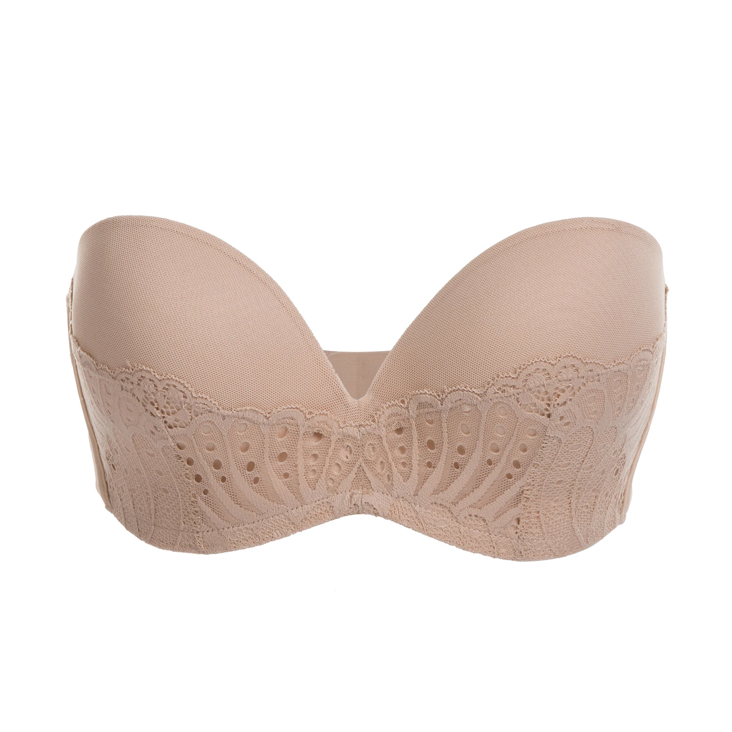 Для женщин легкой подкладке большое Поддержка из кружева на косточках невидимый