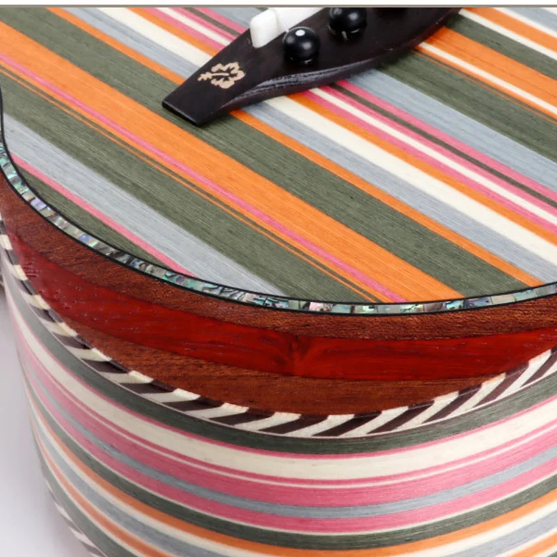 Укулеле 24 дюйма электрическая акустическая мини-гитара из синтетического