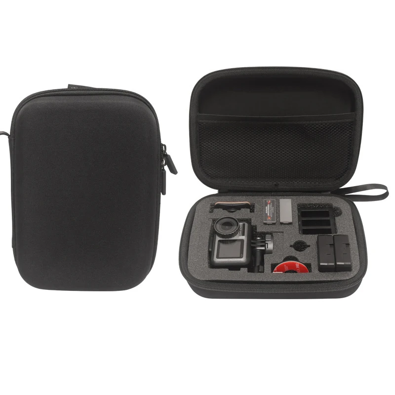 

Portable case action camera bag Battery charger box for dji osmo action camera Accessories