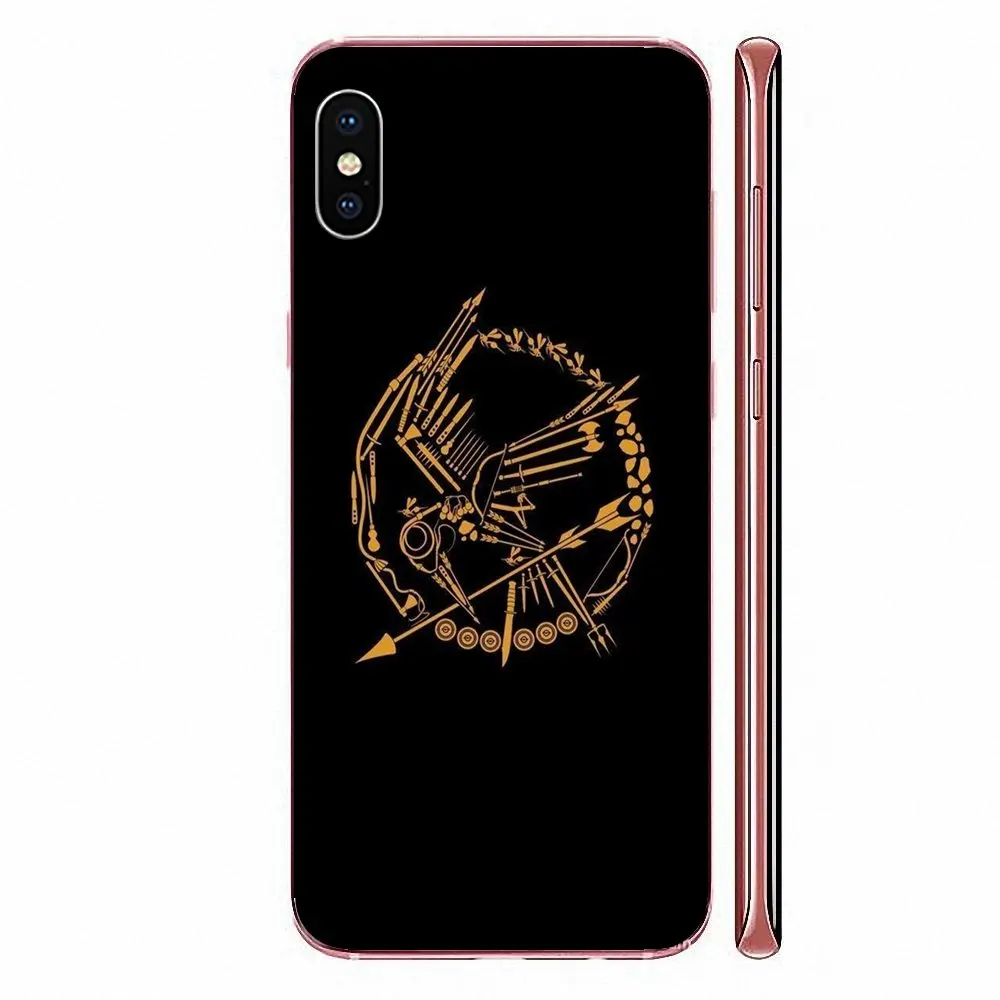 Мягкие чехлы для Apple iPhone 4 4S 5 5C 5S SE SE2 6 6S 7 8 11 Plus Pro X XS Max XR Голодные игры Mockingjay Bird |