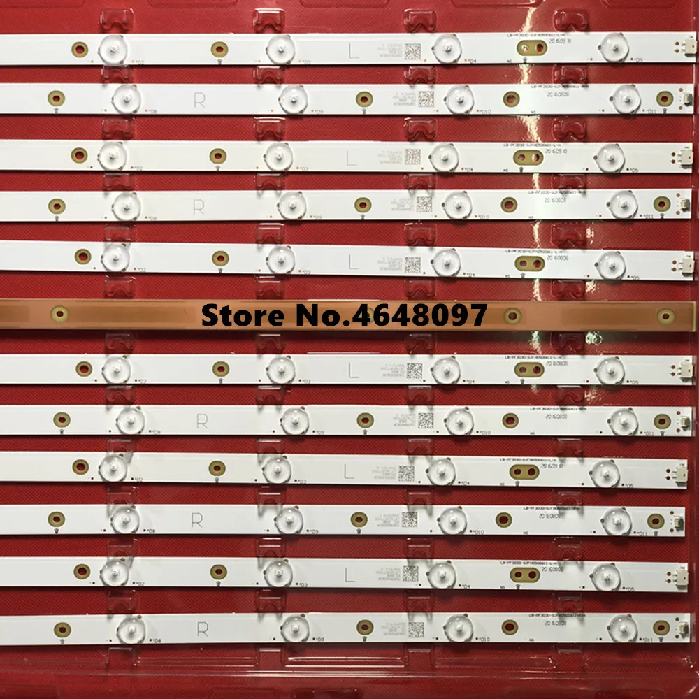 Светодиодный Подсветка полосы для АОС 50 &quotТВ LE50D6660/80 TPT500J1-LE8 YX-50018014 LC-50LB261U 500TT26 500TT25