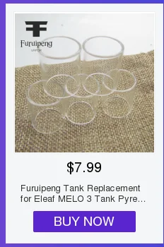 Furuipeng трубка для Kanger JUPPI комплект/JUPPI бак сменная стеклянная трубка Pyrex PK из 5