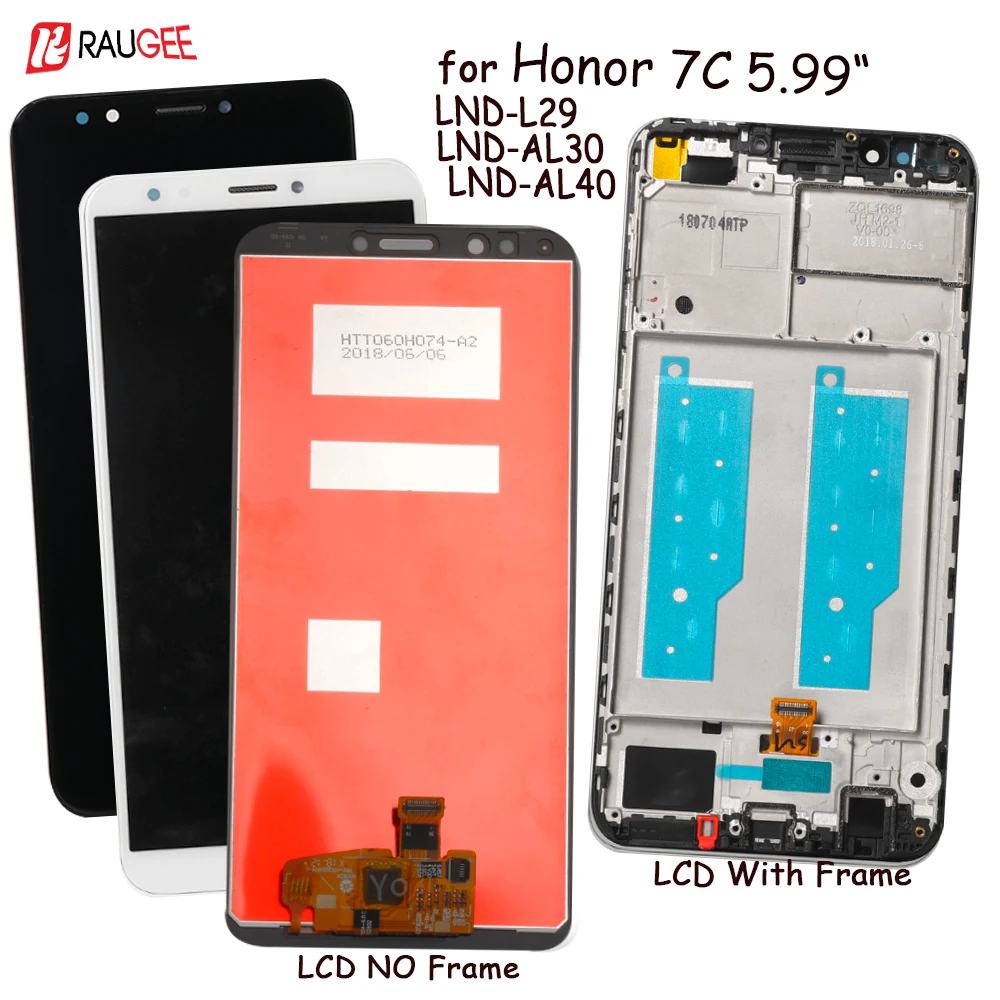 5,99 дюймов для Honor 7C LND-L29, ЖК-дисплей, сенсорный экран в сборе, замена для Honor 7 C Pro, дисплей, протестированный, для телефона, ЖК-дисплей, сенсор