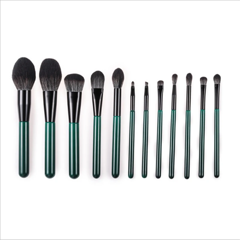 

High Quality 12pcs Makeup Brushes Set Eyeshadow Eyeliner Eyebrow Foundation Lip Highlight Make up Brush Set Cosmetic Kit