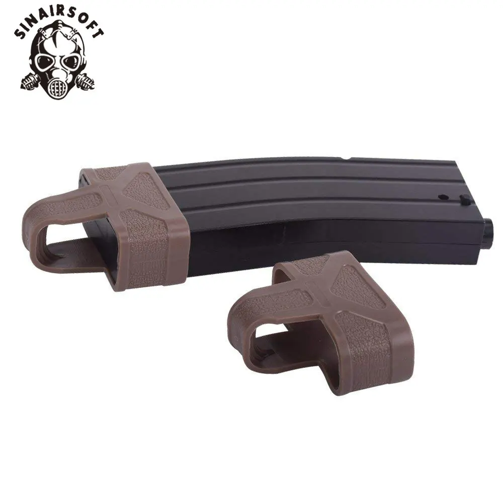 SINAIRSOFT 10 шт./лот NATO 5 56 7 62 быстрая Магнитная резиновая петля держатель журнала для