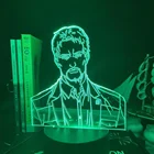 Светодиодный ночник с 3d рисунком из аниме атака на Титанов, арнинер Braun для спальни, светильник льник для детей, подарок на день рождения, 3d-лампа с USB
