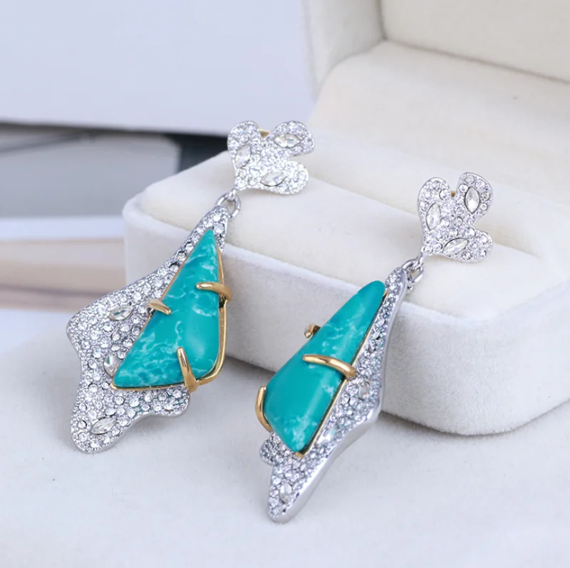 CSxjd 2019 новинка модель высокого качества роскошное с натуральным камнем женский