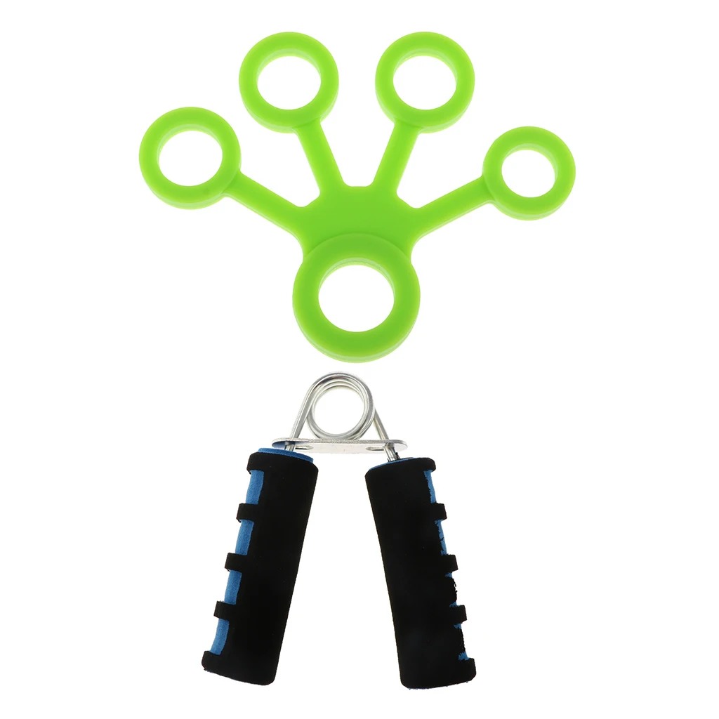 Палец носилки Спорт рука экстенсор тренажер для развития мышц пальцев руки