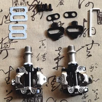 new pd m8000 self locking spd pedals mtb components using for bicycle racing mountain bike parts pedal lock pedal with buckle