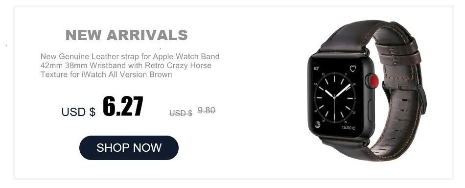 Ремешок iWatch в ретро стиле из натуральной кожи, сменный ремешок для Apple Watch, 44 мм, 42 мм, серия 3, 2, 1, спортивный ремешок iwatch 38 мм