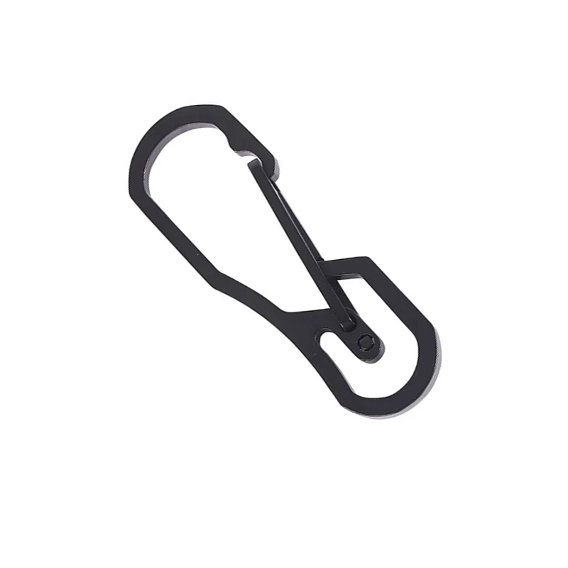 Гаджеты для кемпинга брелок из нержавеющей стали наружный карабин скалолазания
