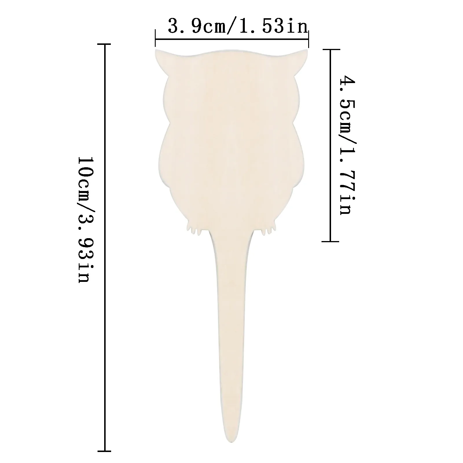 

50# 10PCS Mini Wooden Chalkboard Plant Markers Creative Blackboard Signs Garden Flowers and Plants Tags Garden Decoration Tools