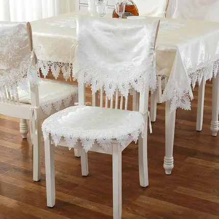 Роскошная скатерть с вышивкой в европейском стиле покрытие для обеденного стола