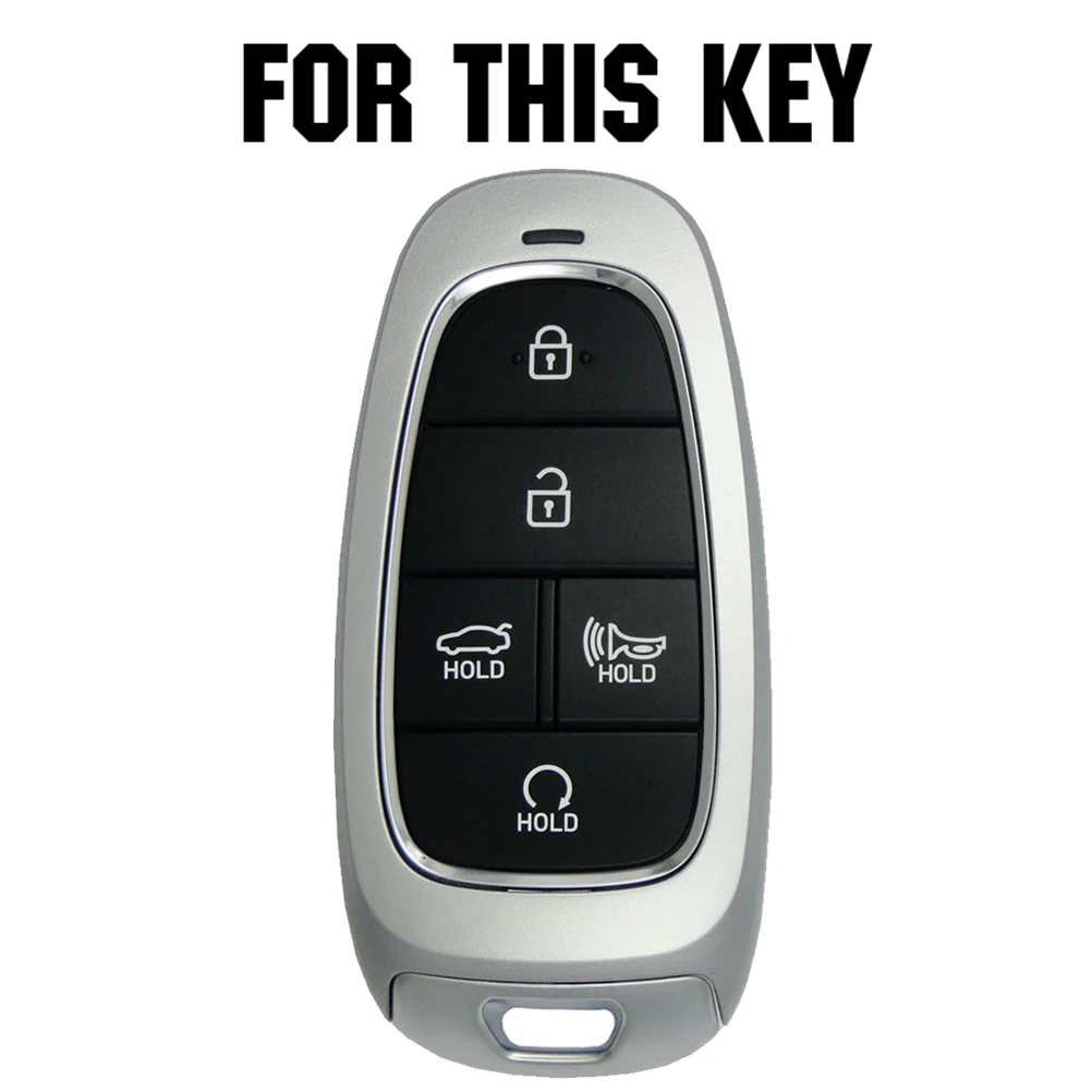 Силиконовый чехол для автомобильного ключа 5 кнопок защитный чехол-держатель