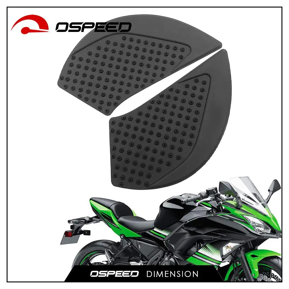 Для Kawasaki Ninja650 Ninja 2018-2017 Мотоциклетный Бак сторона Тяговая накладка наклейка газ