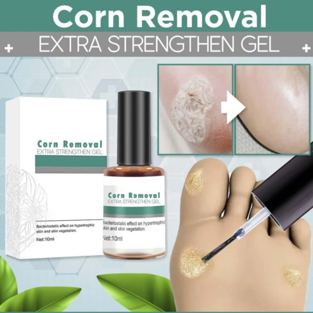 

Foot Corn Remover Foot Callus Remover Extra Strengthen Gel Warts Remover Skin Remover Remove corns Foot Nail Fungal Repair