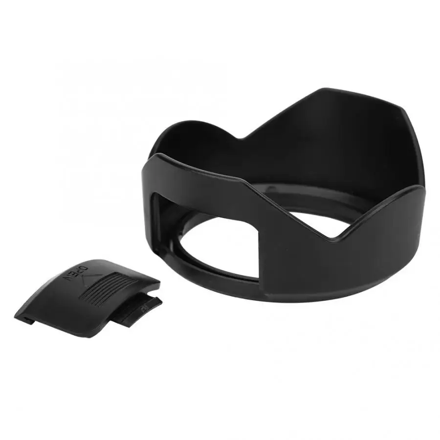 camera len part PH-RBC Plastic Lens Hood Replacement for PENTAX SMC DA 18-55MM F3.5-5.6AL WR 52mm dslr hood Cam | Электроника