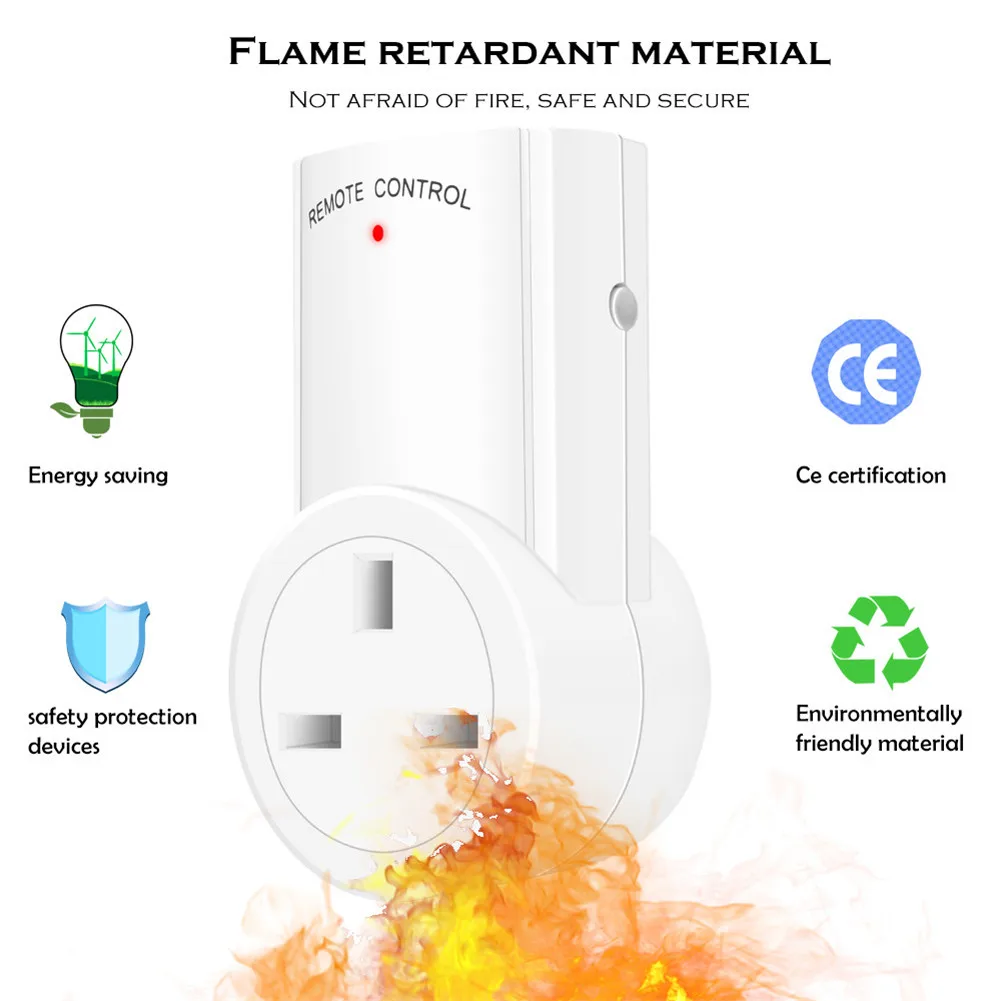 SMATRUL 433mhz умный беспроводной 2 радиочастотный разъем 1 пульт дистанционного