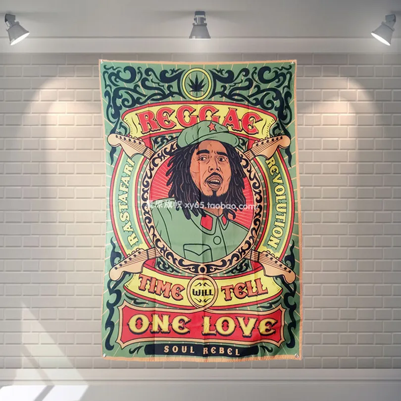 Фото Постер Боб Марли в ретро стиле большой плакат Рок-Группы 56 х36 дюймов HD баннеры