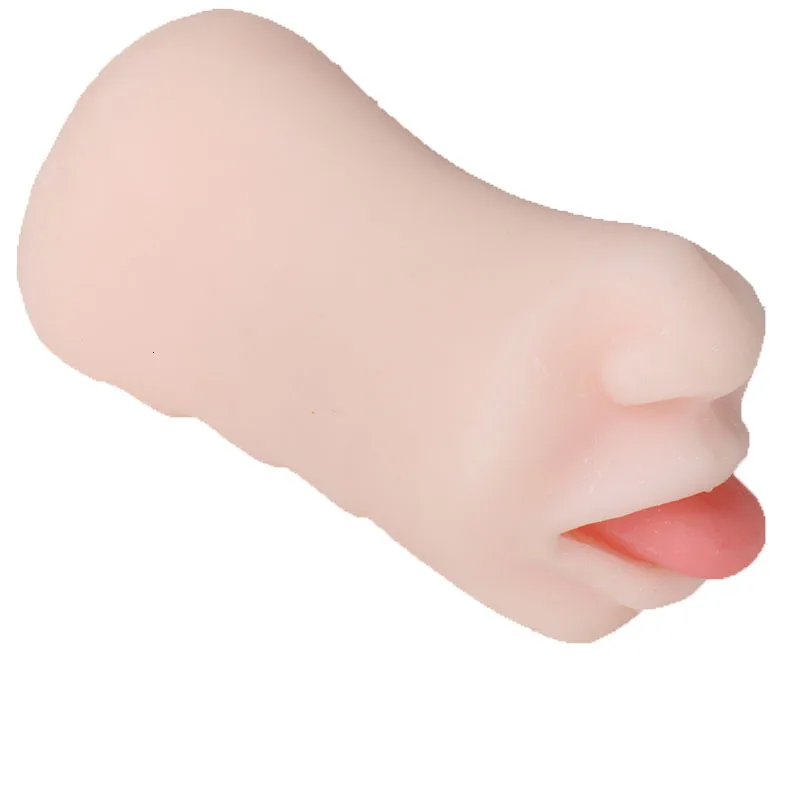 Мужской мастурбатор искусственный рот Вагина Реалистичная киска оральная секс