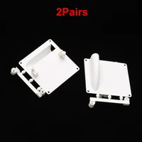 2pairs 6 9g17g36g55g servo protector fixed holder mounting protection board steering gear prevent sweep for rc models parts