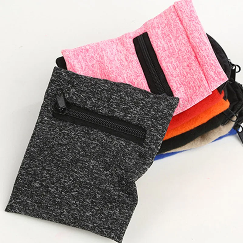 NEW Running Wrist Wallet Sport Exercise Wipeable Pouch Zipper Hide Money ID Card Key Multifunctional | Спорт и развлечения