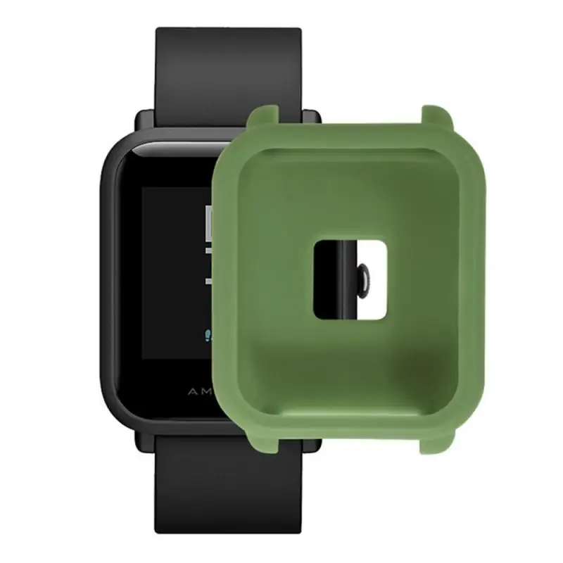 Чехол с защитой от царапин Siliconen Volledige чехол для Amazfit Huami Youth Edition Смарт-часы Horloge