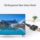 Новый преобразователь Full HD штекер-гнездо RCA AV HDMI-совместимый преобразователь композитный CVBS в HDMI-совместимый AV2 аудио преобразователь