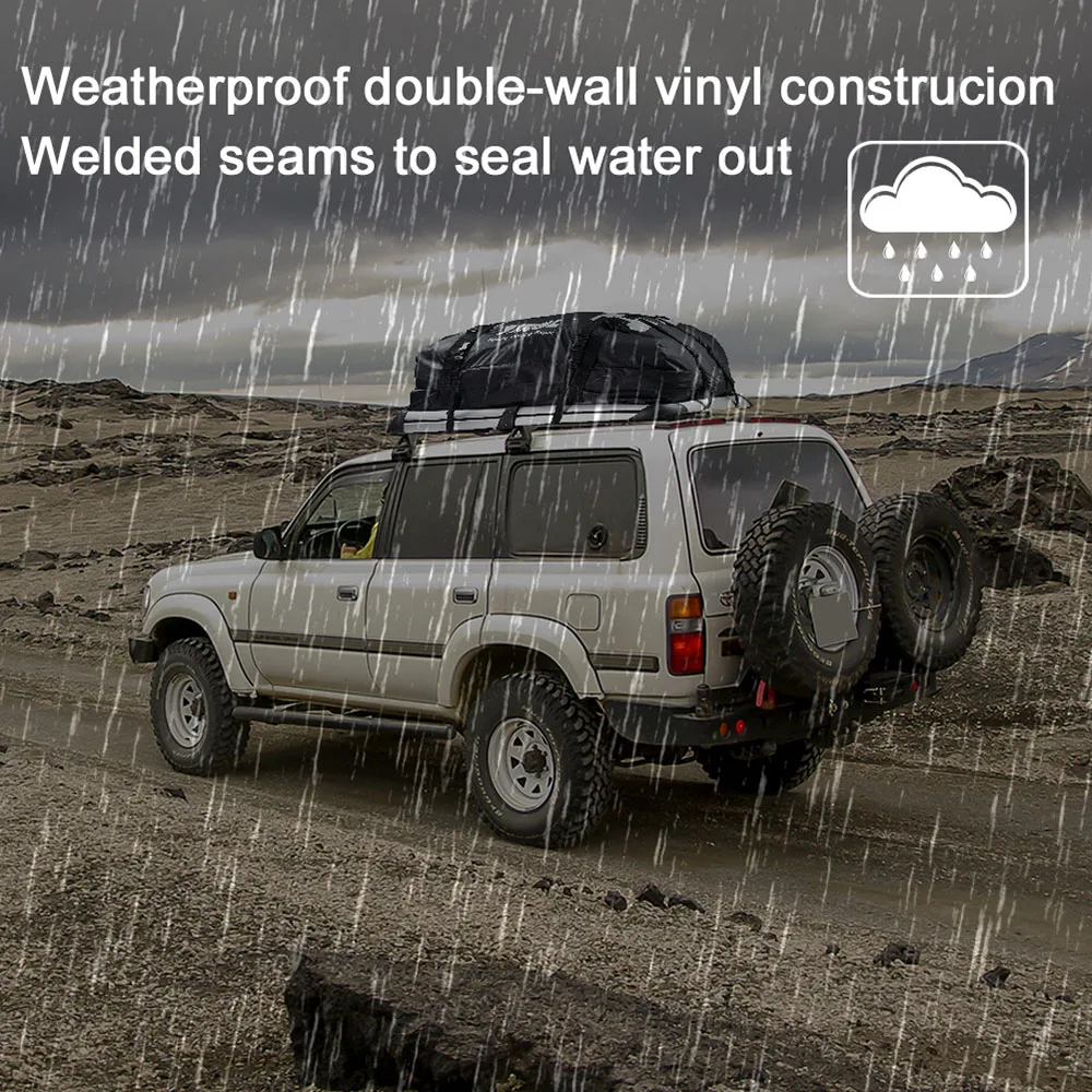 TIROL водонепроницаемая крыша Топ Перевозчик грузовой багаж дорожная сумка 15