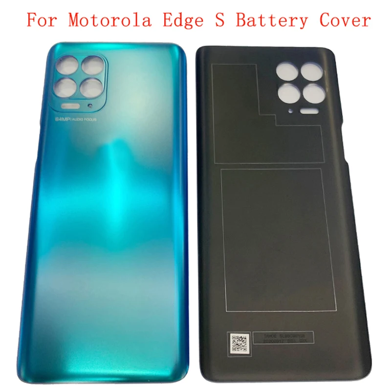 

Back Battery Cover Rear Door Panel Housing Case For Motorola Moto Edge S Battery Cover Replacement Part