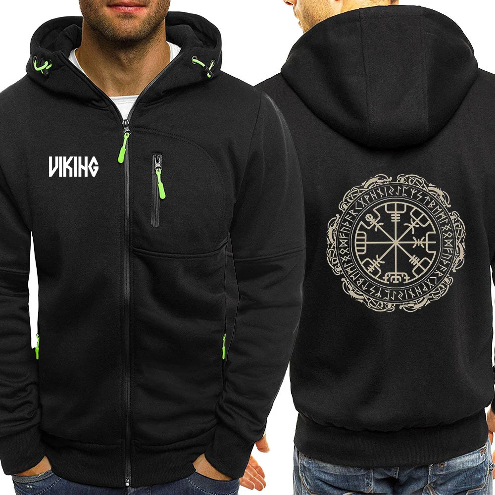 

Мужская Повседневная Толстовка в стиле Харадзюку, с градиентом, на молнии