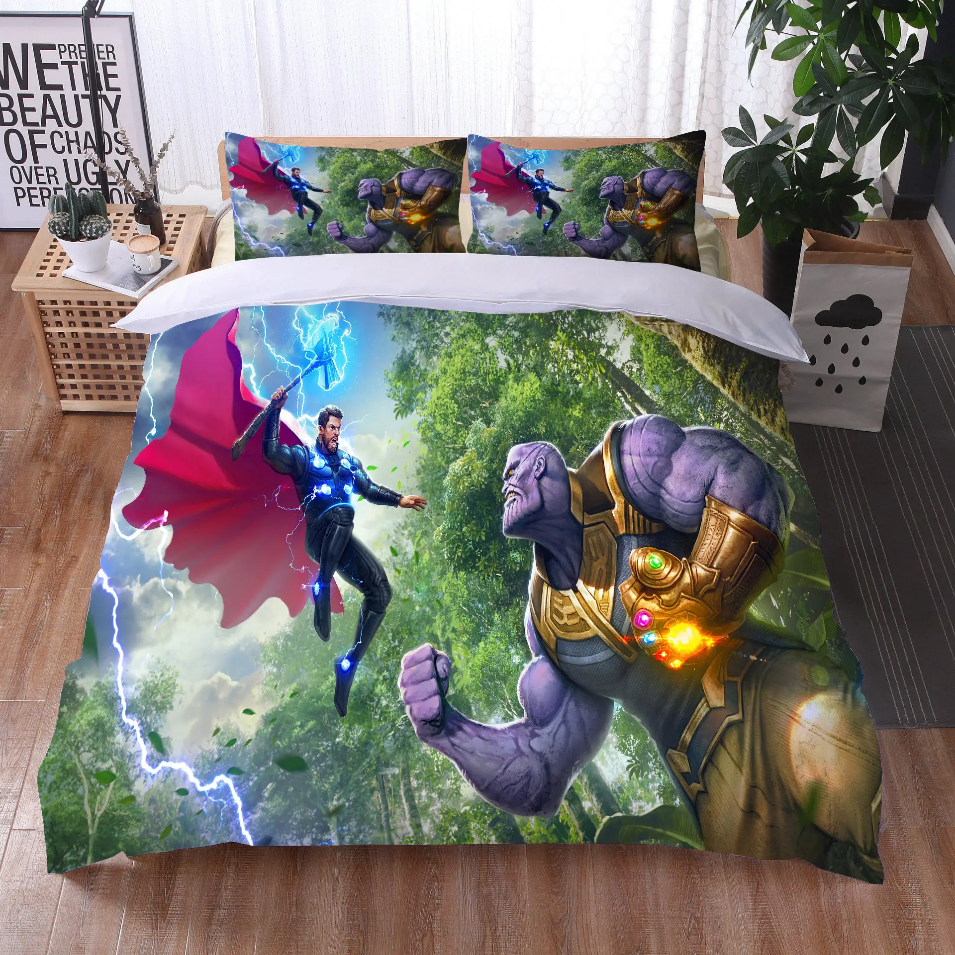 Disney Постельное белье Одеяло наволочками Комплект постельного белья для очень