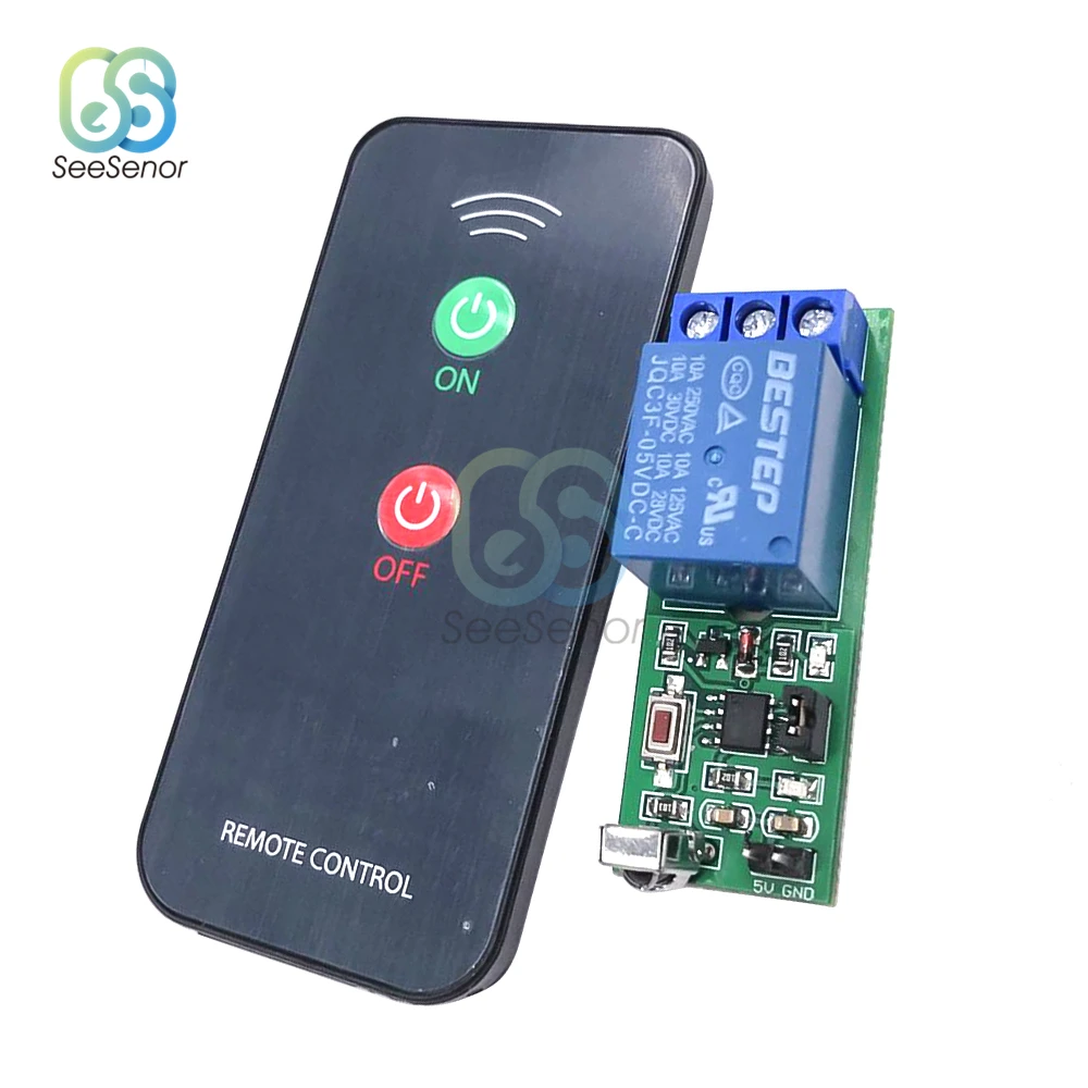 1-канальный инфракрасный релейный приемник управляющий переключатель плата