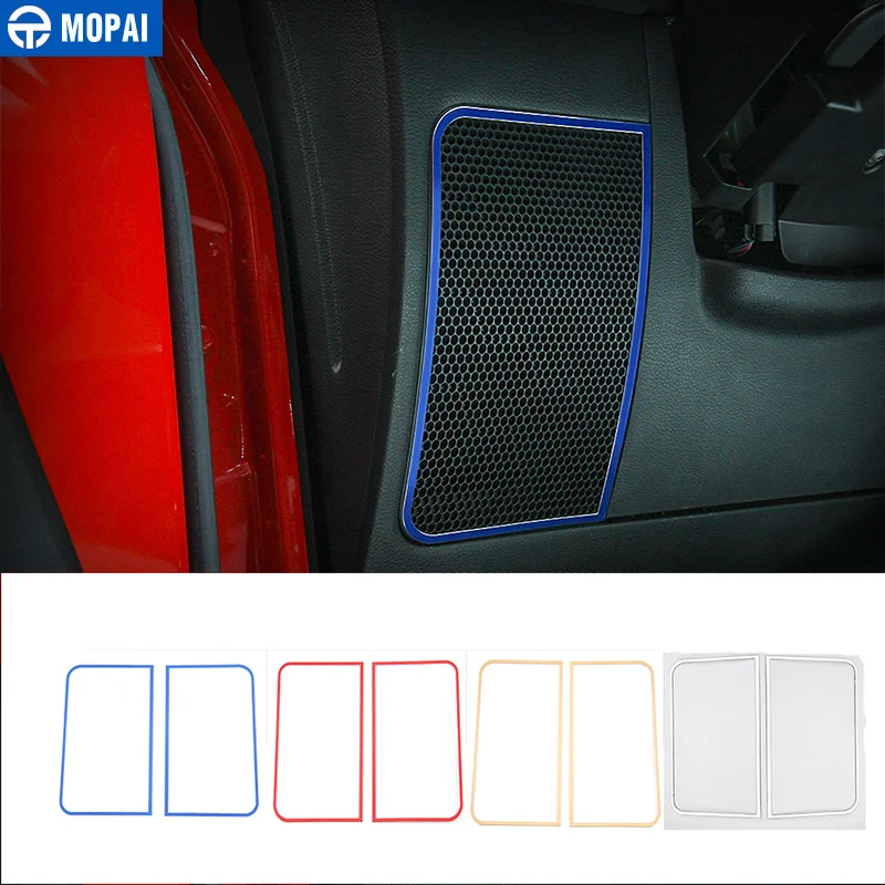 Панель приборной панели автомобиля MOPAI из алюминиевого сплава крышка динамика